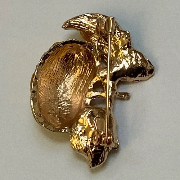 Pumpkin Brooch - Picture 3 of 5